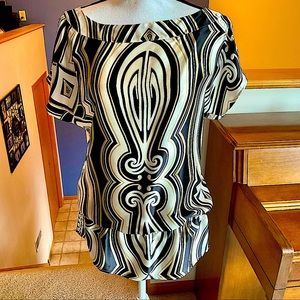 100% Silk Top by White House Black Market, Size Small